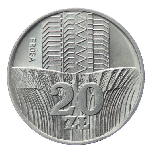 20 złotych - Wieżowiec i Kłosy - 1973 rok