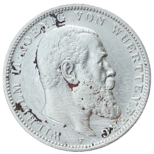 3 marki - Wirtembergia - 1910 - F