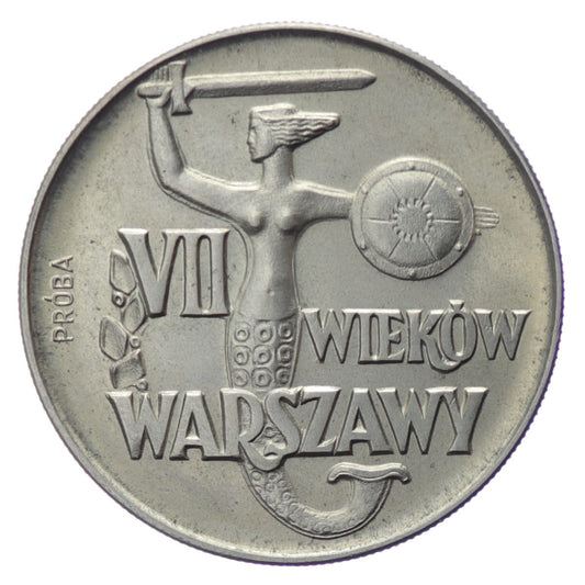 10 złotych - VII Wieków Warszawy - 1965 rok