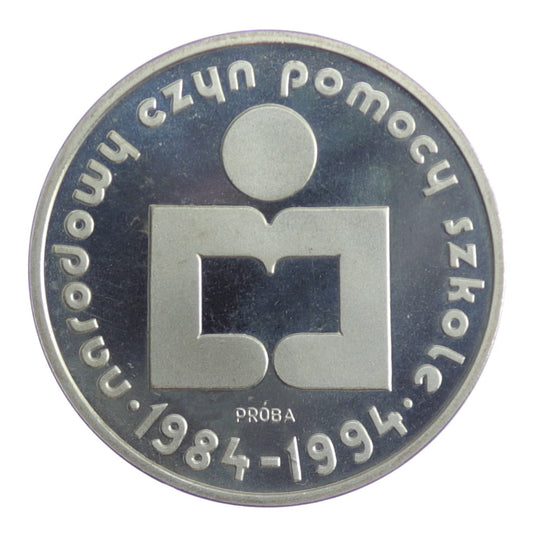 1000 złotych - Narodowy Czyn Pomocy Szkole - 1986 rok