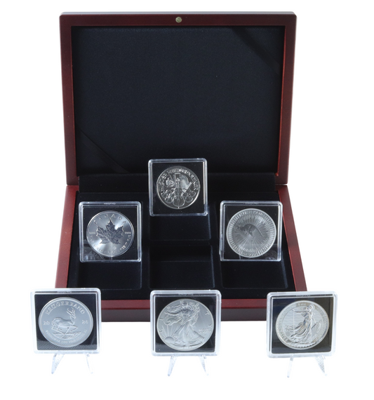 Zestaw KANON - 6 srebrnych monet bulionowych