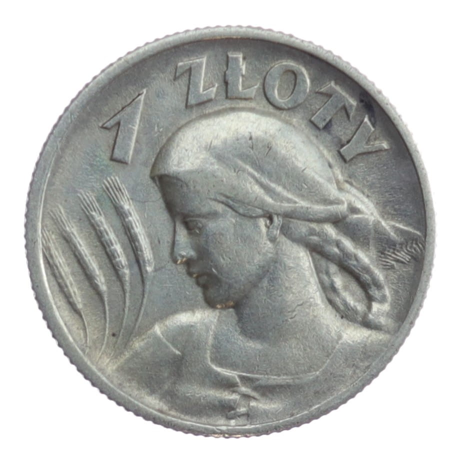 1 zł - Żniwiarka - 1925 - z kropką