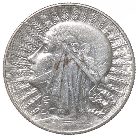 5 zł - Głowa Kobiety - 1934 (nr  1164)