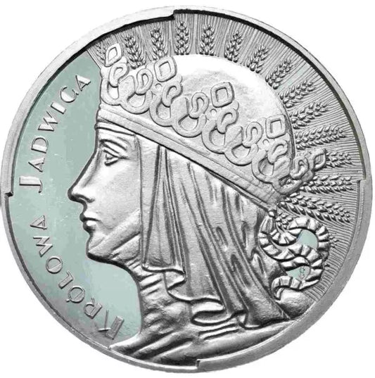 Królowa Jadwiga 1/10 uncji Srebra