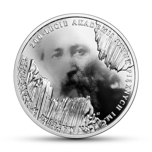 Moneta 10 zł 200-lecie Akademii Sztuk Pięknych