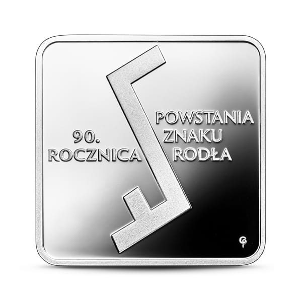 Moneta 10 zł  90. rocznica powstania Znaku Rodła