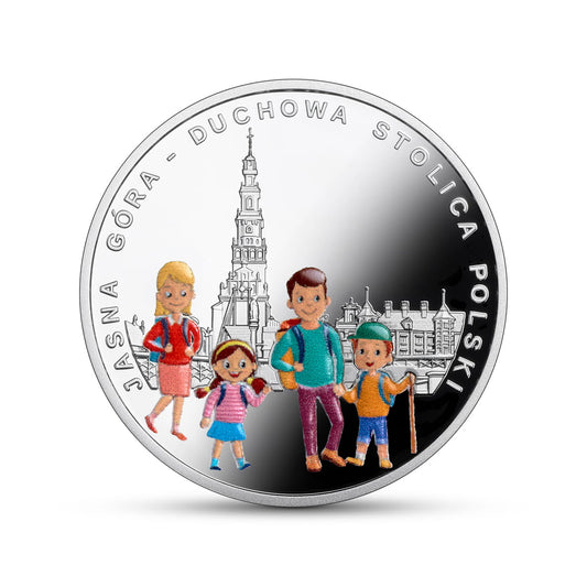 Moneta 10 zł W Polskę wierzę - Jasna Góra