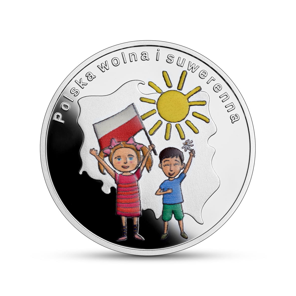 Moneta 10 zł W Polskę wierzę - Polska wolna i suwerenna