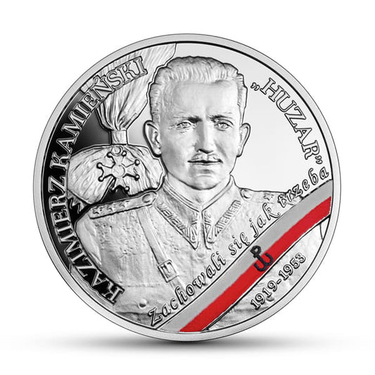 Moneta 10 zł Żołnierze Niezłomni „Huzar”