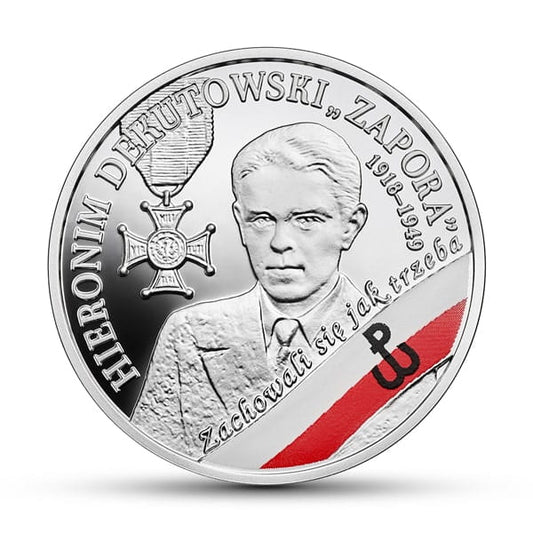 Moneta 10 zł Żołnierze Niezłomni „Zapora”