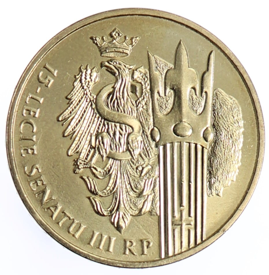 Moneta 2 zł 15-lecie Senatu III RP - 2004 rok