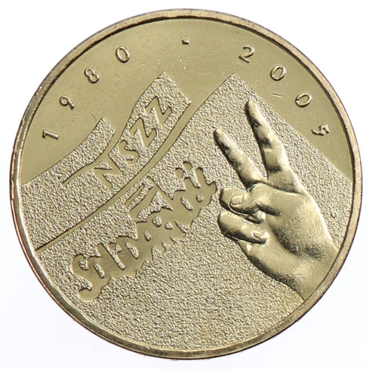 Moneta 2 zł 25 lat Solidarności - 2005 rok