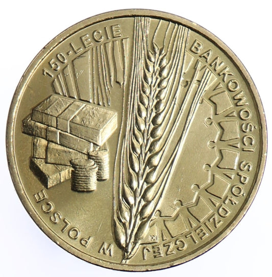 Moneta 2 zł Bankowość spółdzielcza - 2012 rok