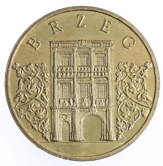 Moneta 2 zł Brzeg - 2007 rok