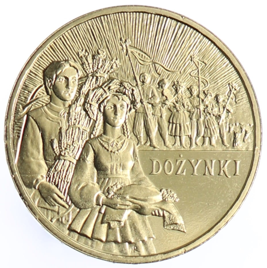 Moneta 2 zł Dożynki - 2004 rok