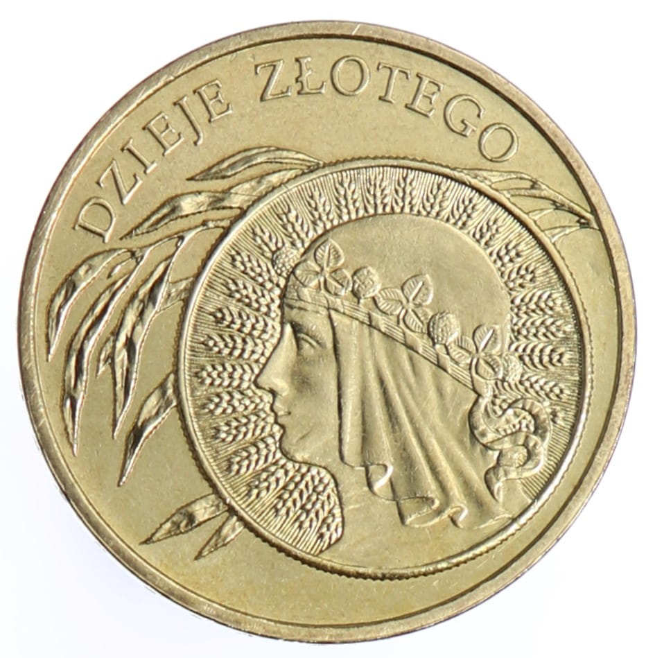 Moneta 2 zł Dzieje złotego - 2006 rok