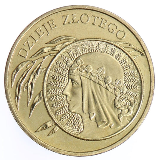 Moneta 2 zł Dzieje złotego - 2006 rok