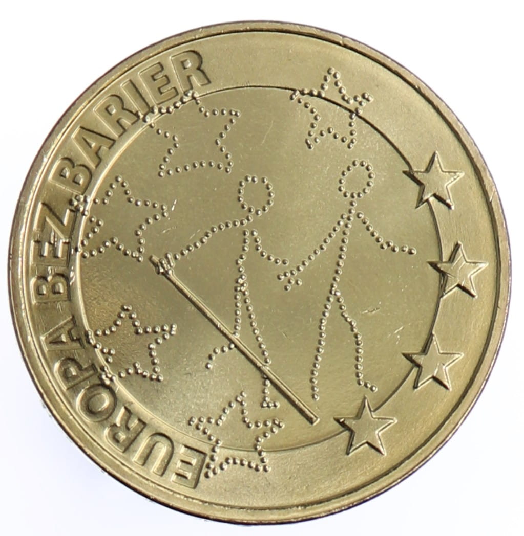 Moneta 2 zł Europa bez barier - 2011 rok