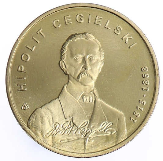 Moneta 2 zł Hipolit Cegielski - 2013 rok