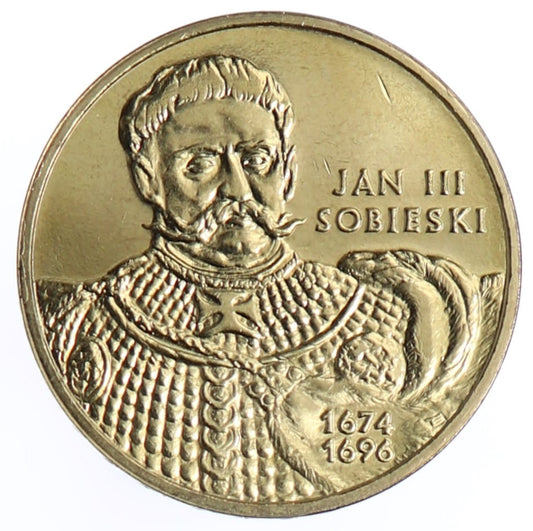 Moneta 2 zł Jan III Sobieski - 2001 rok