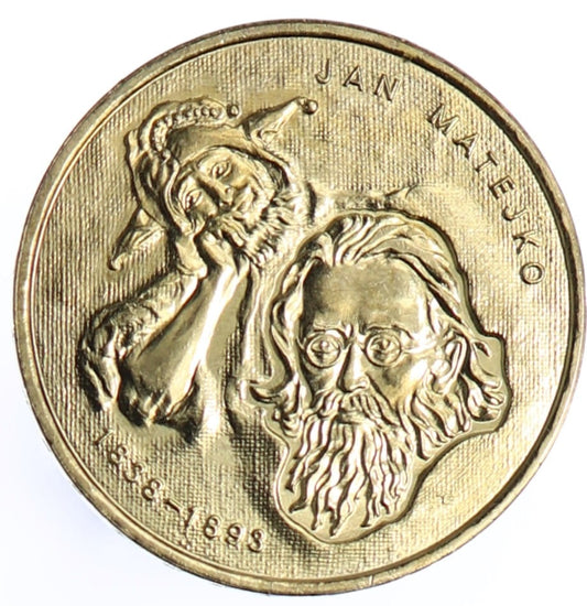 Moneta 2 zł Jan Matejko - 2002 rok
