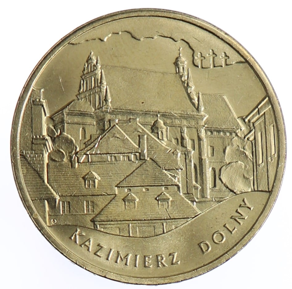 Moneta 2 zł Kazimierz Dolny - 2008 rok