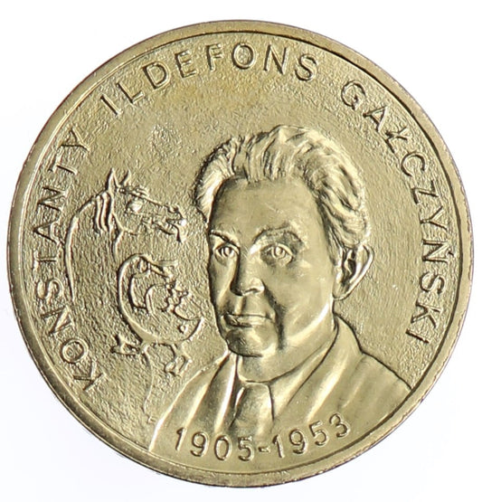 Moneta 2 zł Konstanty Ildefons Gałczyński - 2005 rok