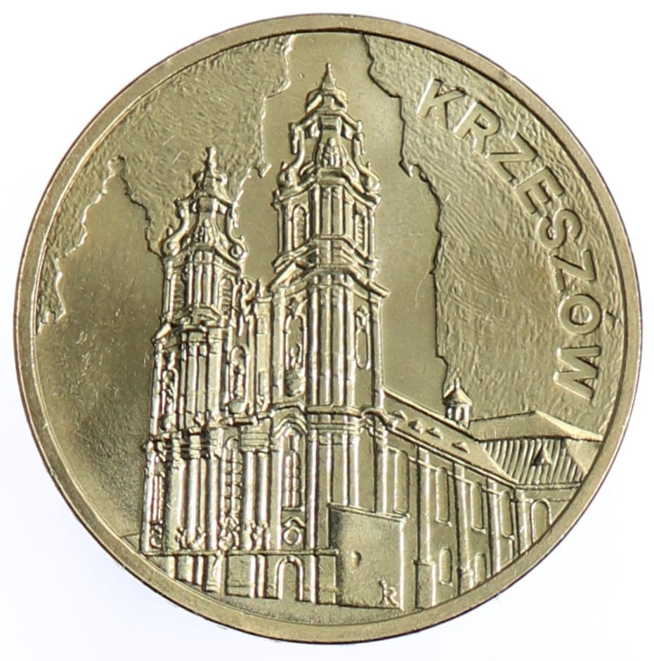Moneta 2 zł Krzeszów - 2010 rok