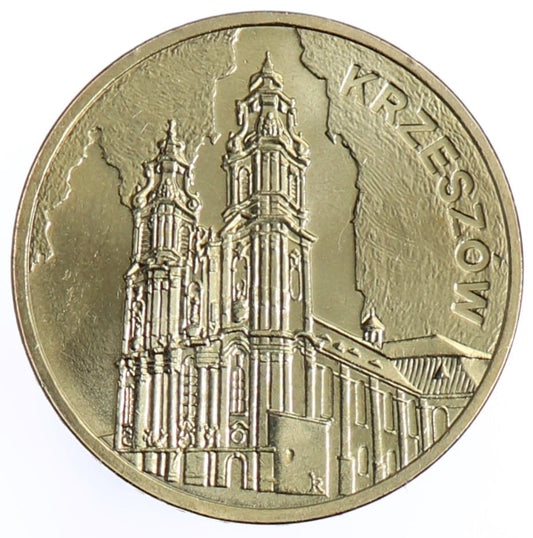 Moneta 2 zł Krzeszów - 2010 rok