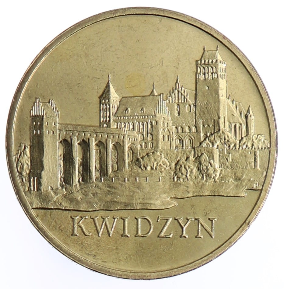 Moneta 2 zł Kwidzyn - 2007 rok