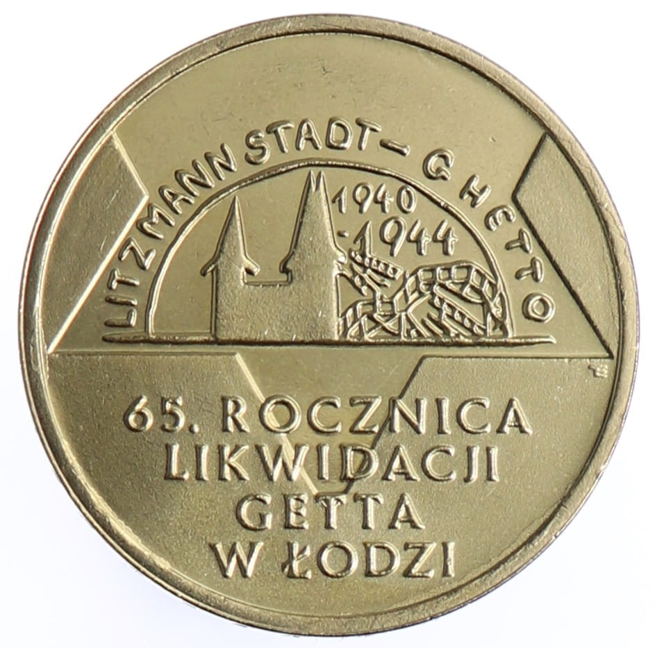 Moneta 2 zł Likwidacja Getta - 2009 rok