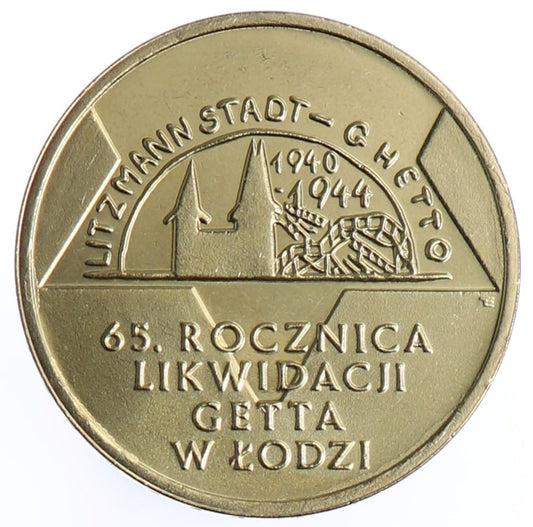 Moneta 2 zł Likwidacja Getta - 2009 rok