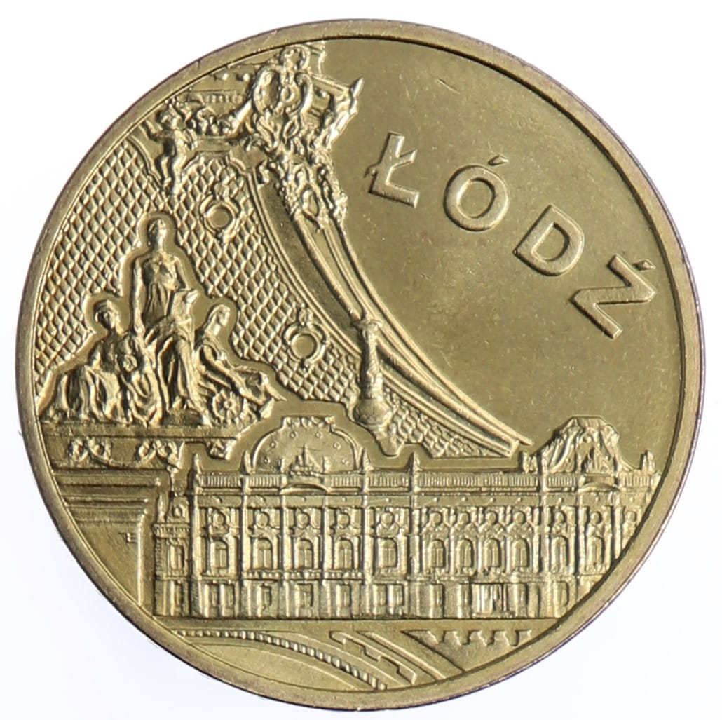 Moneta 2 zł Łódź - 2011 rok