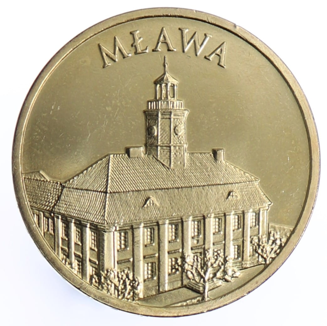 Moneta 2 zł Mława - 2011 rok