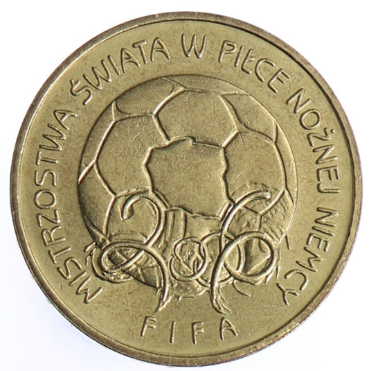 Moneta 2 zł Mundial Niemcy 2006 - 2006 rok