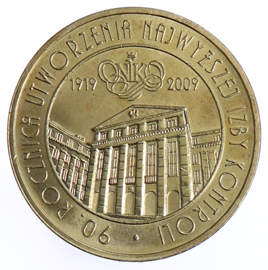 Moneta 2 zł Najwyższa Izba Kontroli - 2009 rok