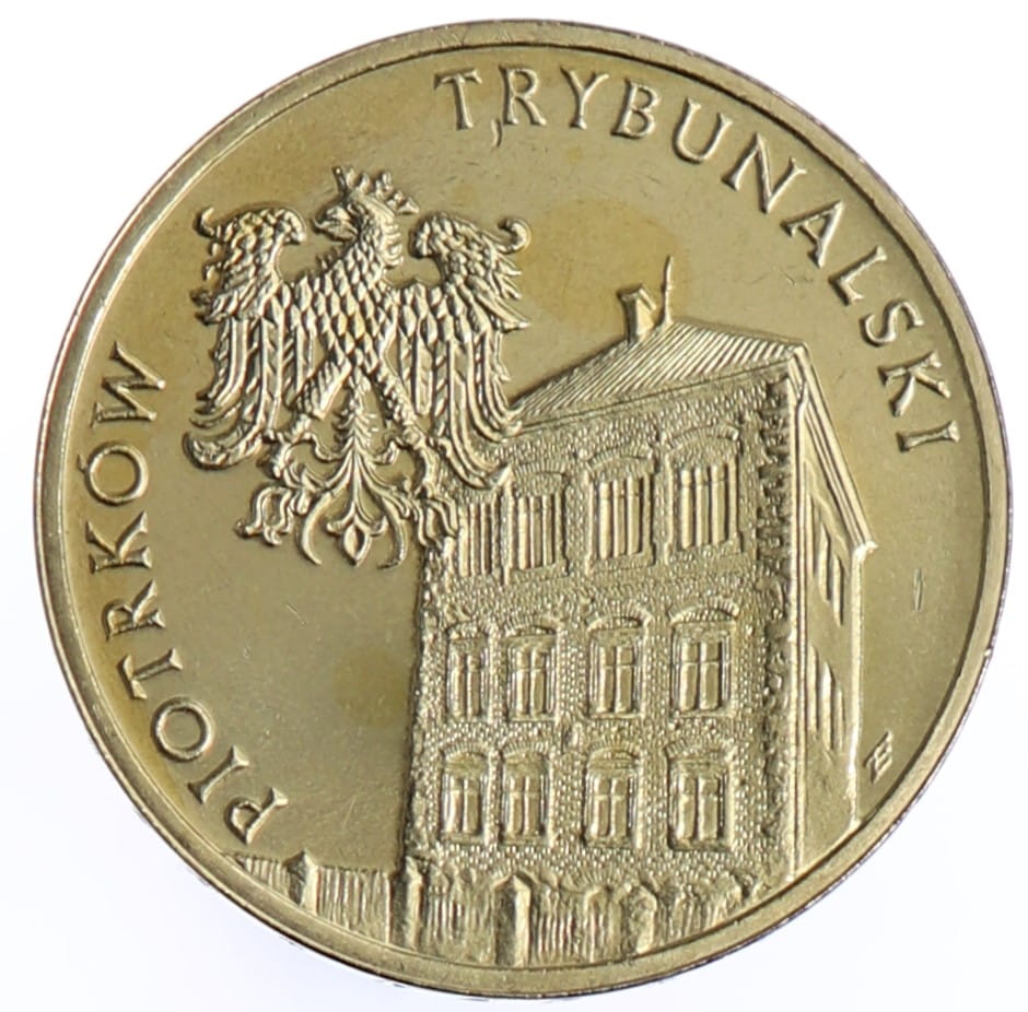 Moneta 2 zł Piotrków Trybunalski - 2008 rok