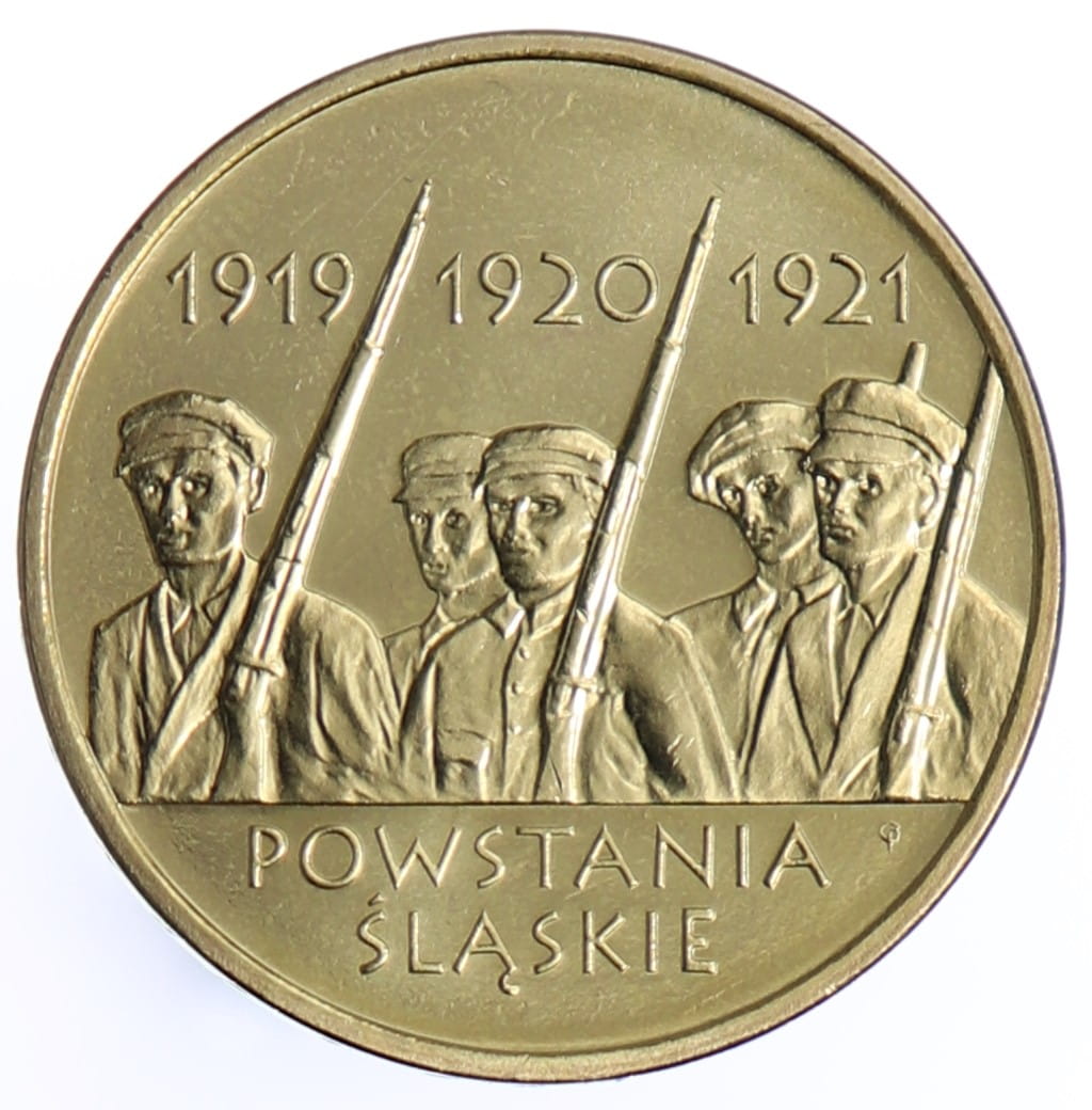 Moneta 2 zł Powstania Śląskie - 2011 rok