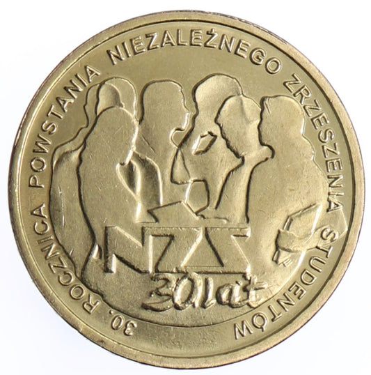 Moneta 2 zł Powstanie NZS - 2011 rok