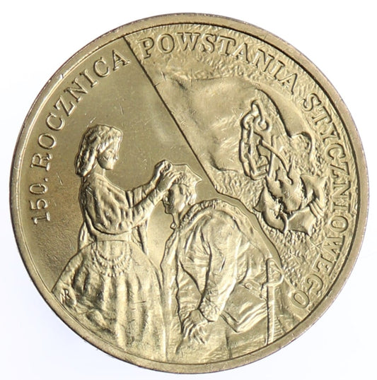 Moneta 2 zł Powstanie Styczniowe - 2013 rok