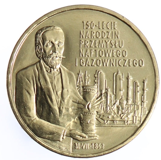Moneta 2 zł Przemysł naftowy i gazowy - 2003 rok