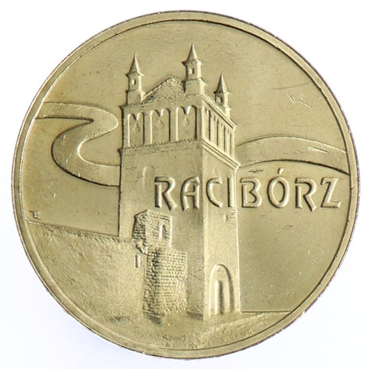 Moneta 2 zł Racibórz - 2007 rok