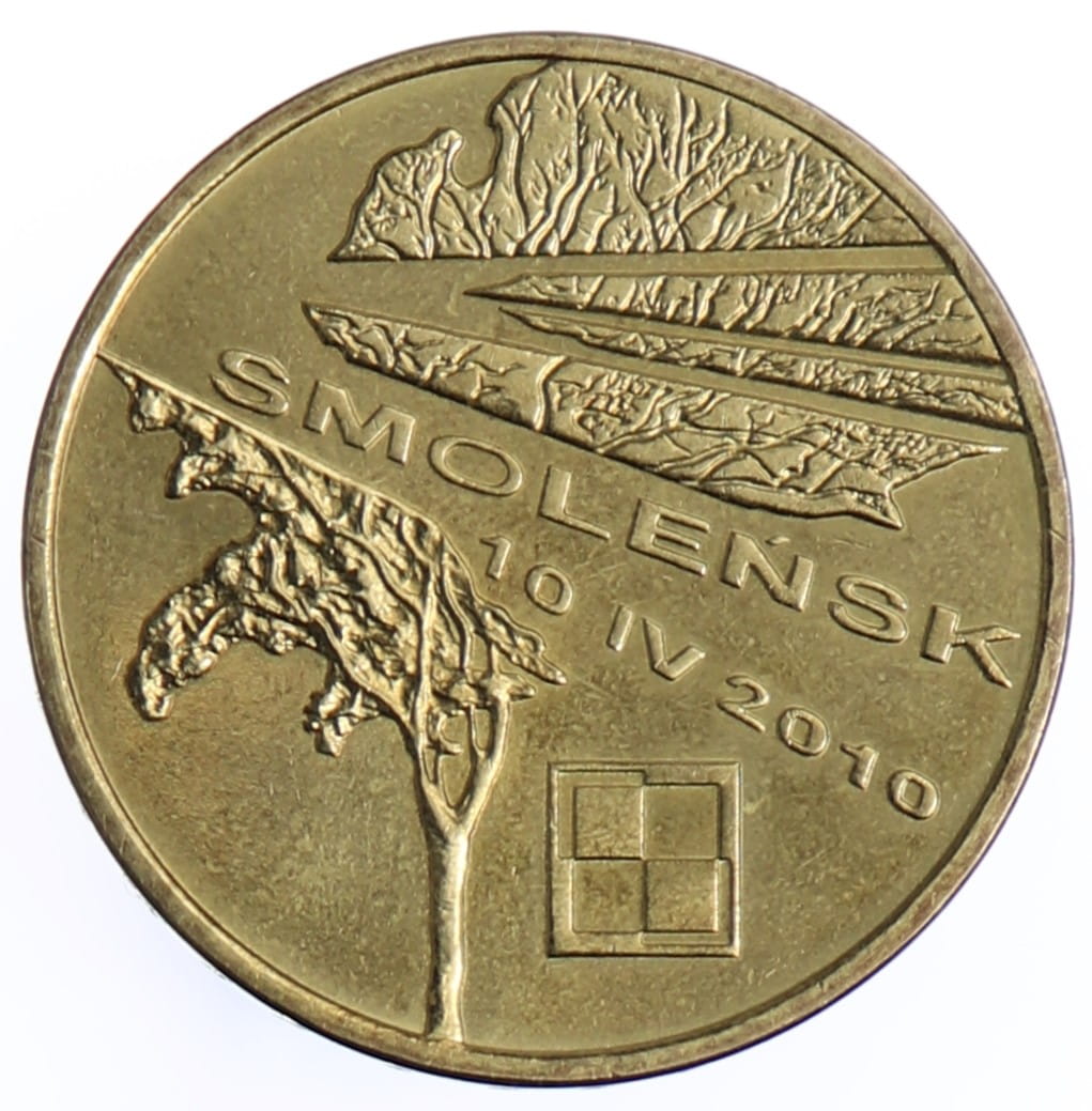 Moneta 2 zł Smoleńsk - 2011 rok