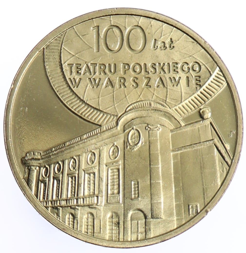 Moneta 2 zł Teatr Polski - 2013 rok