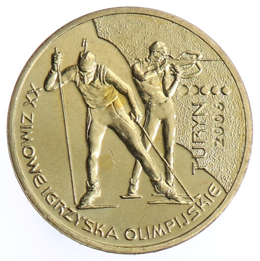 Moneta 2 zł Turyn 2006 - 2006 rok