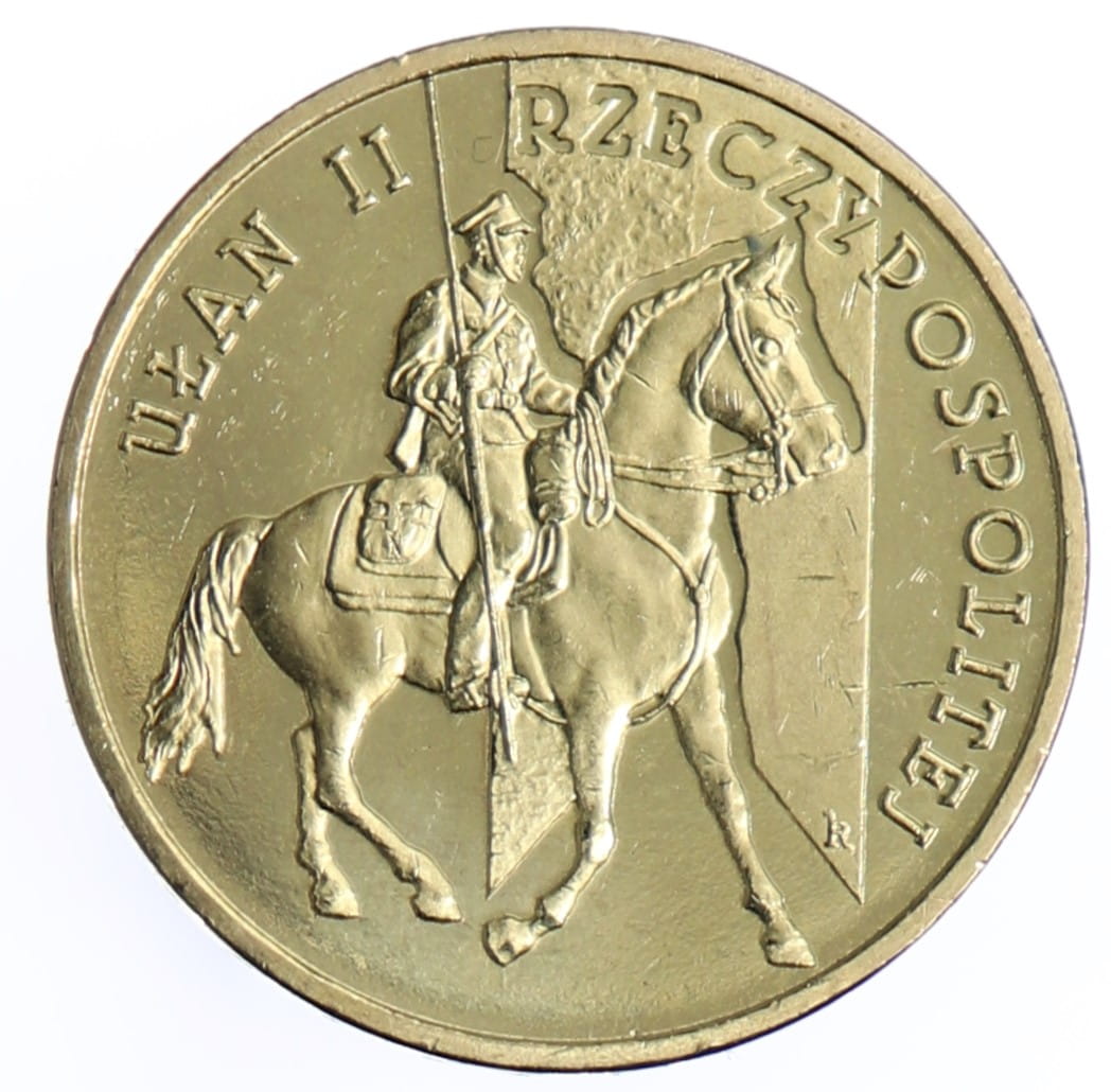 Moneta 2 zł Ułan II Rzeczypospolitej - 2011 rok