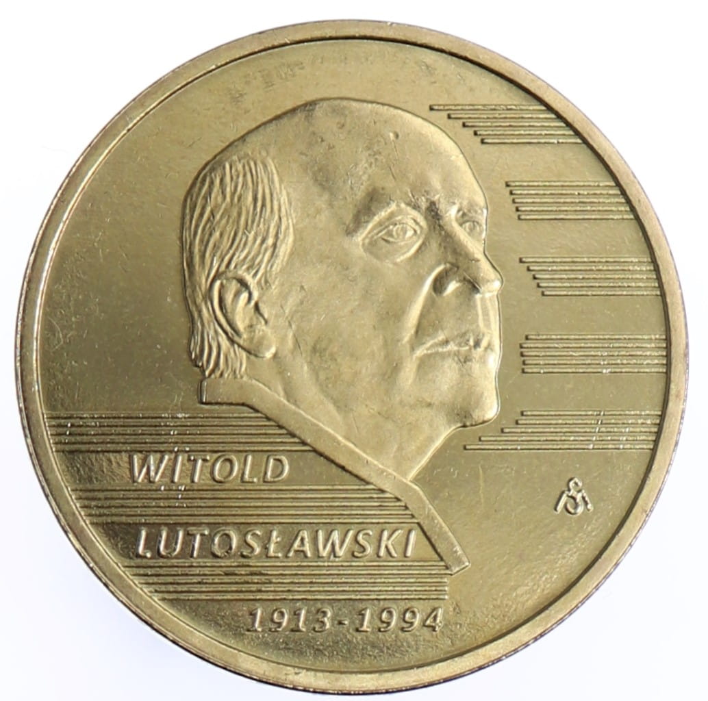 Moneta 2 zł Witold Lutosławski - 2013 rok