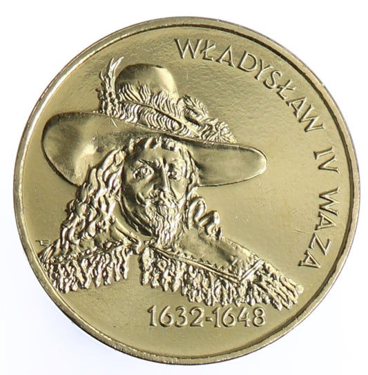 Moneta 2 zł Władysław IV Waza - 1999 rok