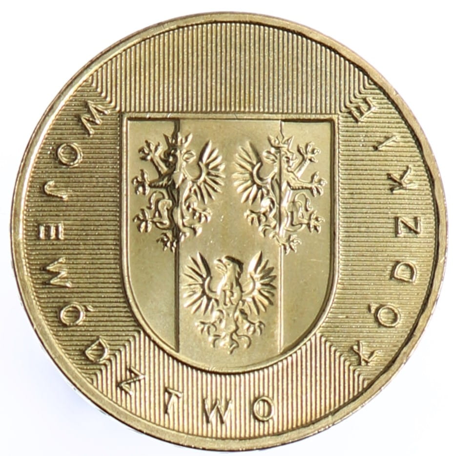 Moneta 2 zł Województwo Łódzkie - 2004 rok