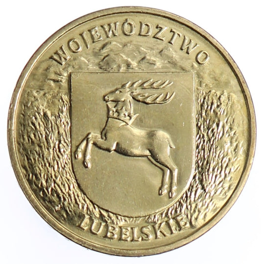 Moneta 2 zł Województwo Lubelskie - 2004 rok